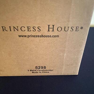 Princess House 4 pc Crystal Glass Set