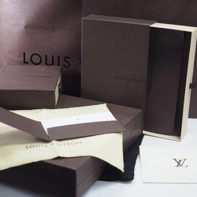 Lot 111 Louie Vuitton luxury bags and Boxes EMPTY