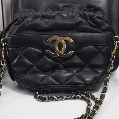 Lot 112 3 Faux Chanel Purses and 2 empty boxes
