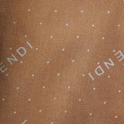 Lot 116 Vintage brown leather Fendi short jacket