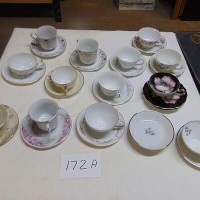 Box 172A -- Cups and Saucers