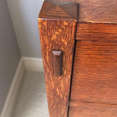 Stickley 3=Drawer Chest Mission Collection 1 of 2