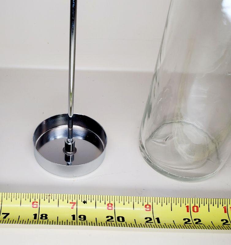 GLASS & METAL STRAW HOLDER