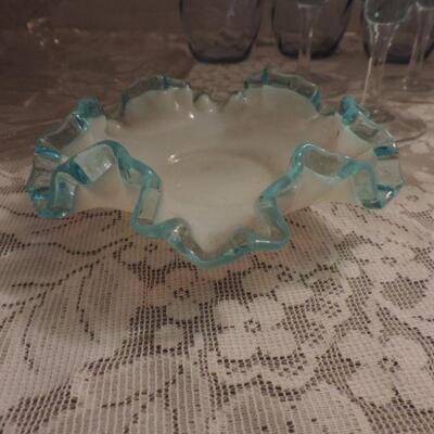 FENTON AND VINTAGE CUT GLASS