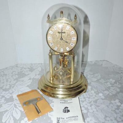 SETH THOMAS ANNIVERSARY CLOCK WITH KEY