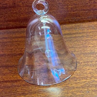 Vintage Reikl Bohemian Crystal Glass Bell
