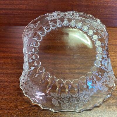 Scalloped Edged Candy/Canape Dish