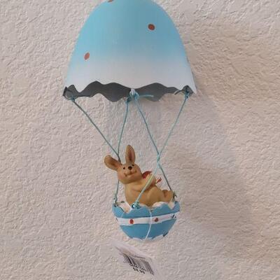 Lot 22: (2) New Hanging, Bouncing Airborne Bunnies 