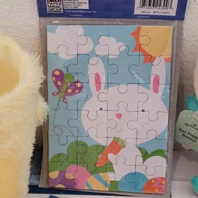 Lot 23: New Duck Easter Basket, Bunny, Bubbles & More 