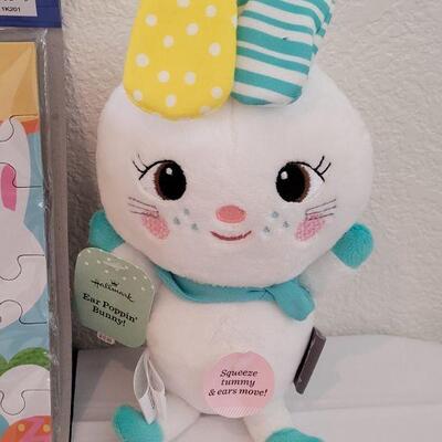 Lot 23: New Duck Easter Basket, Bunny, Bubbles & More 