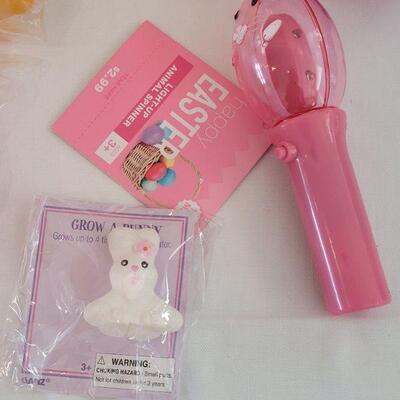 Lot 23: New Duck Easter Basket, Bunny, Bubbles & More 