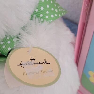 Lot 24: New Hallmark Play and Say Story Puzzle & Hallmark Bunny with Sound