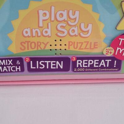 Lot 24: New Hallmark Play and Say Story Puzzle & Hallmark Bunny with Sound