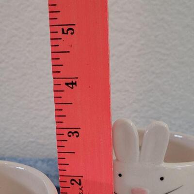 Lot 25: (4) New Hallmark Bunny Bowls 