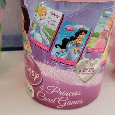 Lot 33: Felt Easter Basket, Disney Princess Card Games & Stamper Fun, Peep Bubbles, Grow a Bunny, Wind up Chick