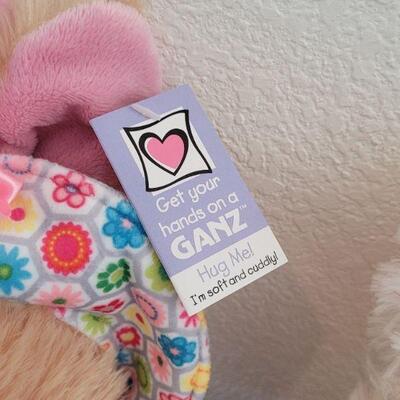 Lot 36: (2) New GANZ Bunny Plushes