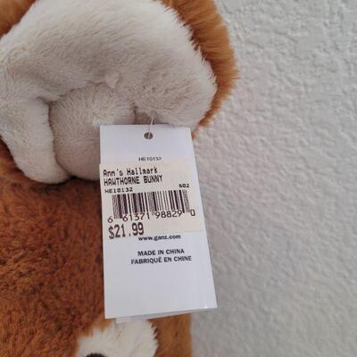 Lot 52:  New Ganz Plush Bunny & Animated Chicks