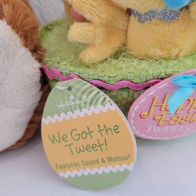 Lot 52:  New Ganz Plush Bunny & Animated Chicks