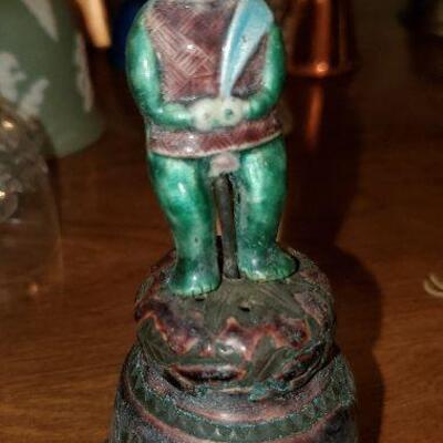 Vintage Asian Figurine Bell