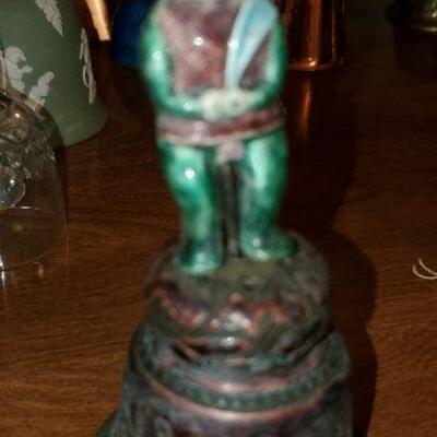 Vintage Asian Figurine Bell