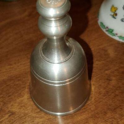 Vintage Pewter Bell Made in London