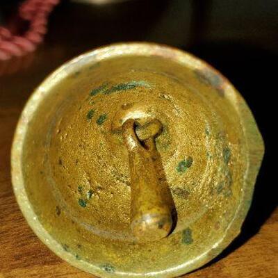 Vintage Bell Brass with Face