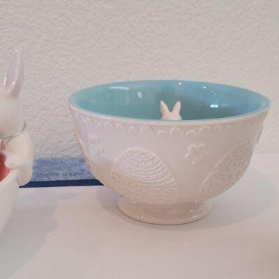 Lot 72: New Bunny Bowls and Coffee Mug