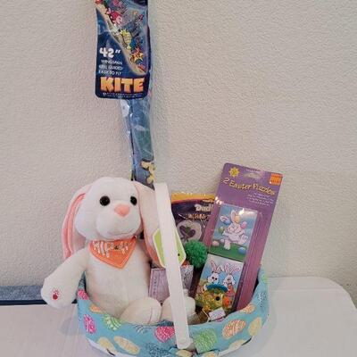 Lot 77: New Easter Basket, Hip-hop Bunny, Kite and other small Gifts