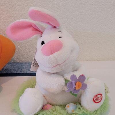 Lot 94: New Carrot Basket, Animated Bunny and Funny Bunny Book