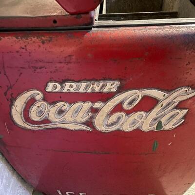 Very rare Original coca-cola chest