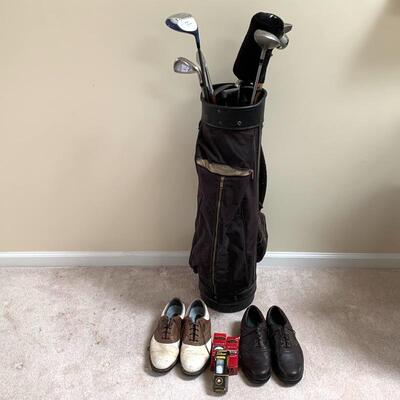 Lot 59 - Golf Equipment and Menâ€™s size 10.5/11 Shoes