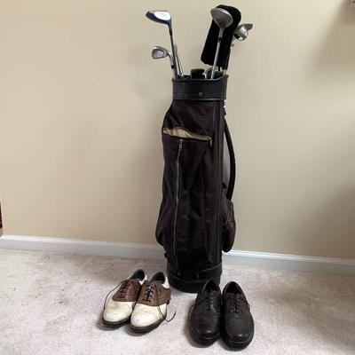 Lot 59 - Golf Equipment and Menâ€™s size 10.5/11 Shoes