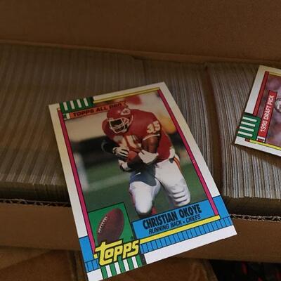 TOPPS 1990 Lot of 11 Complete Football Series Sets Unopened Football Cards. LOT 42