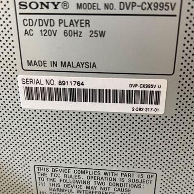 Sony DVP-CX995V DVD/400 Capacity Disc Changer CD
