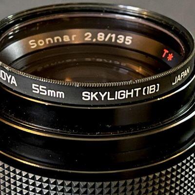 Carl Zies 135mm F2.8 55mm Camera Lens For Contax / Yashica