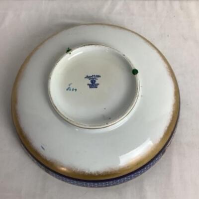 2086 Large Lesolware Bowl with Chinese Motif