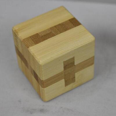 7 Small Puzzles, Wooden and Metal