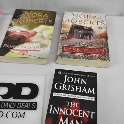 6 Fiction Books, Mystery/Fantasy, Along Came a Spider to Innocent Man