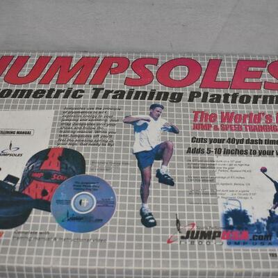 Jumpsoles Plyometric Training Platforms, Missing Training Manual and DVD