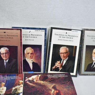14 pc LDS Books, Teachings of Presidents, Ensign, Resource Guide, Student Manual