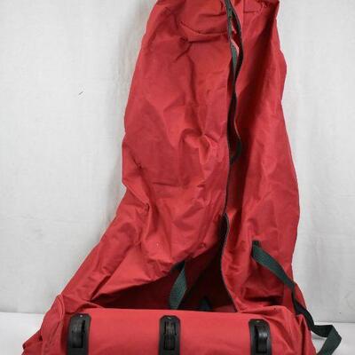 St. Nick's Choice Red Tree Storage Bag, 5ft Bag, Fits 7.5ft Trees