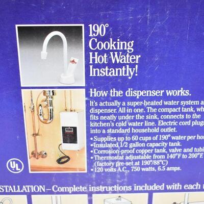 In-Sink-Erator Steamin' Hot Instant Hot Water Dispenser
