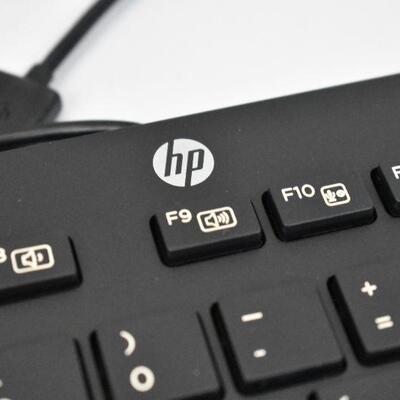 Gaming Mouse and HP Keyboard