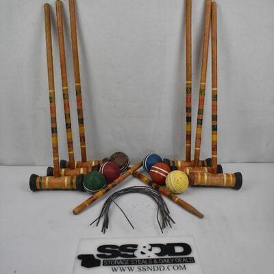 Croquet Set - Vintage