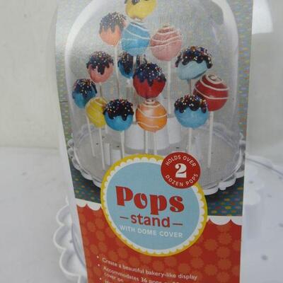 Nordic Ware Cake Pops Stand with Dome Cover