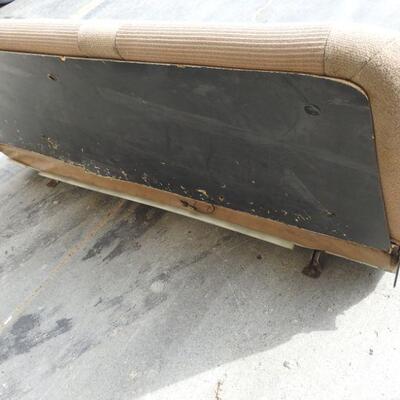 Brown Vehicle Bench Seat