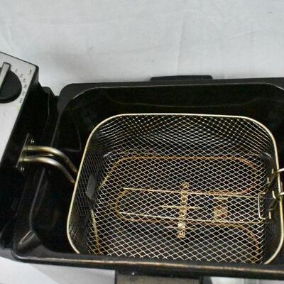 Waring Pro Deep Fryer Basket Fryer - Used, Needs Cleaning