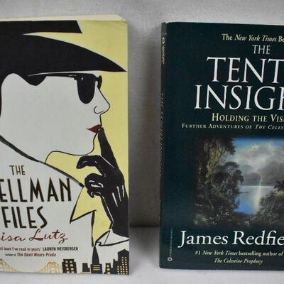 5 pc Book, The Spellman Files to Twilight of Avalon with Vans Notebook