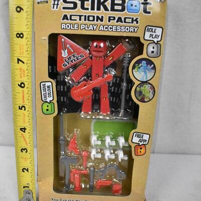 StikBot Action Pack Role Play Accessory - New