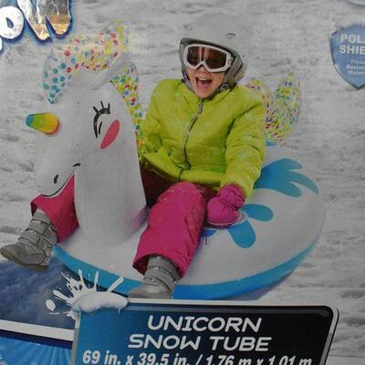 H2OGO Snow 69 x 395 inch Unicorn Snow Tube - New